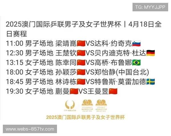 国际乒联修订世界杯赛制，澳门站增设混双团体项目